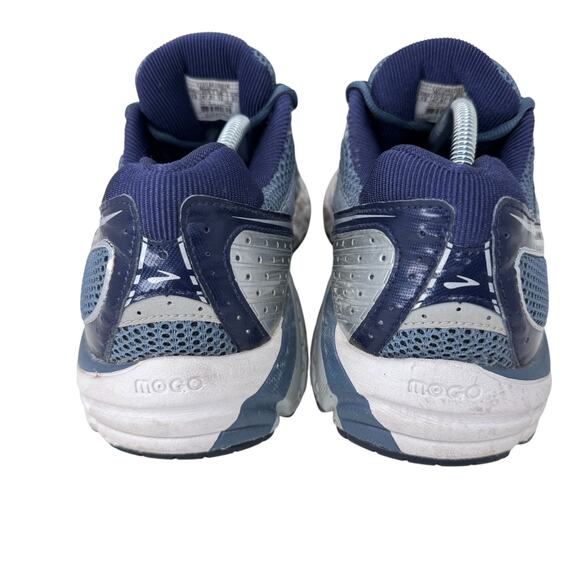 Brooks Addiction 11 Running Shoes Mens Size 13 Blue Mesh Logo Low Top Lace Up - Picture 3 of 9